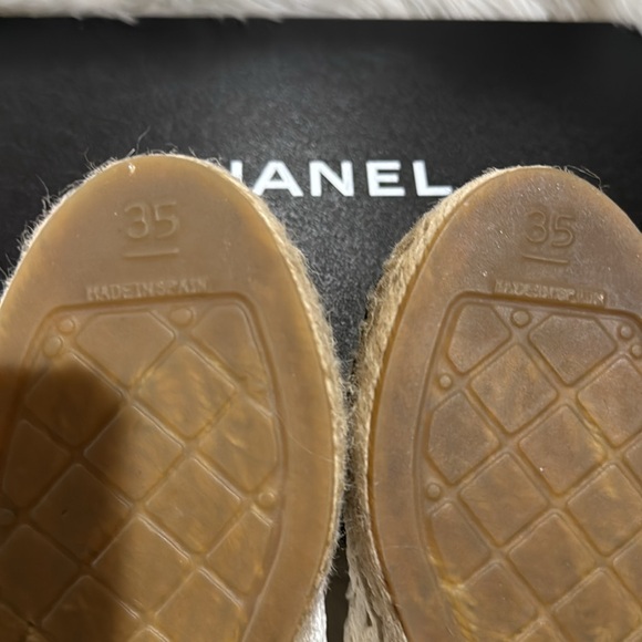 Chanel white espadrille - Picture 5 of 6